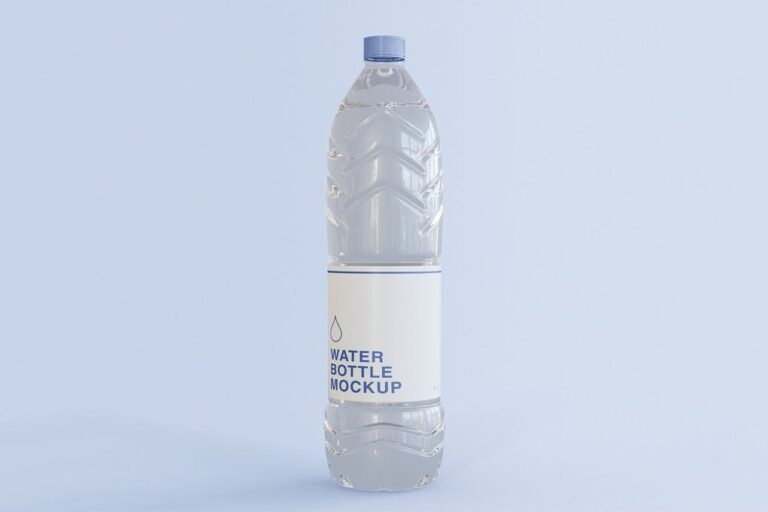 Water Bottle Mockup Free Download