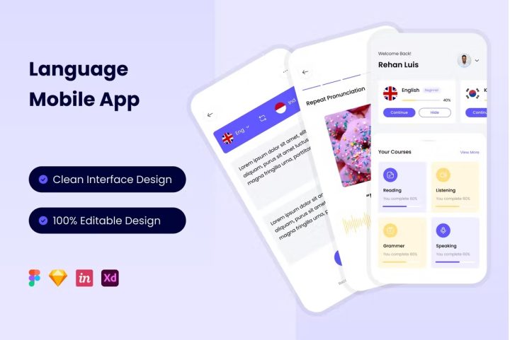 Language Mobile App - Free Download